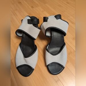 Arche Women's Sandals in Black and Cream